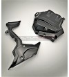 Tapa de la cabeza del motor y cubierta del piñón en carbono - Ducati Multistrada V4