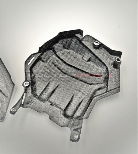 Motorkopfhaube und Ritzelabdeckung aus Carbon - Ducati Multistrada V4 