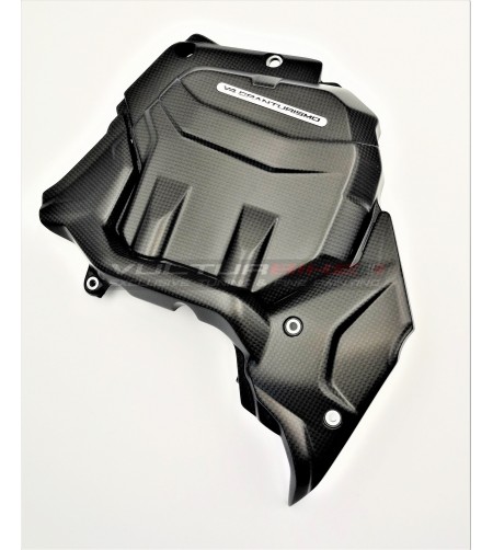 Motorkopfhaube und Ritzelabdeckung aus Carbon - Ducati Multistrada V4 