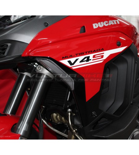 Panneaux latéraux design exclusifs - Ducati Multistrada V4S 