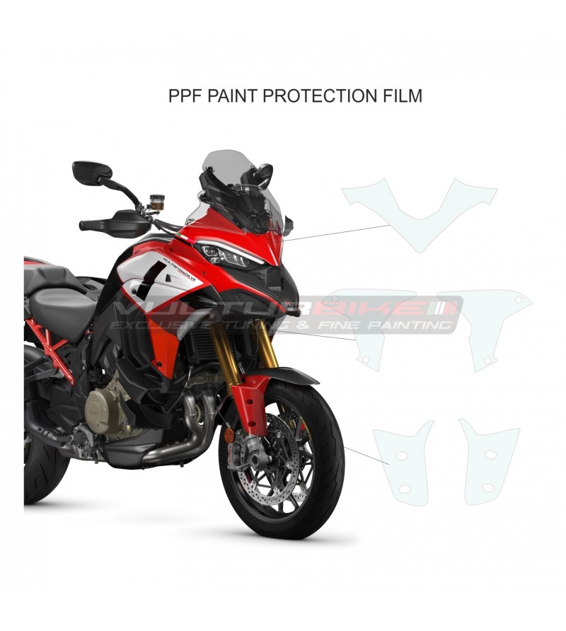 Kit de película protectora PPF - Ducati Multistrada V4 Pikes Peak 