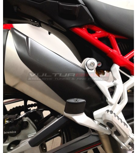 Cover superiore silenziatore in carbonio - Ducati Multistrada V4 / Rally 