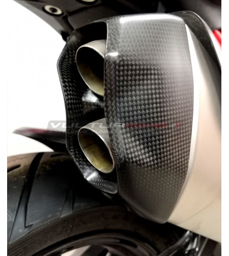 Couvercle de silencieux en carbone - Ducati Multistrada V4 / Rallye