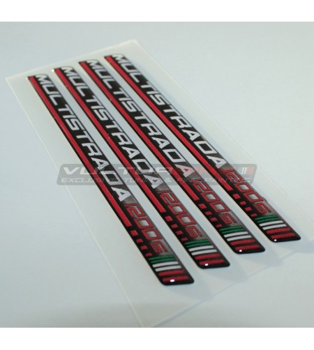 4 universal 3D resin adhesives - Ducati Multistrada 1200S 