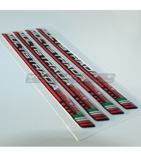 4 universal 3D resin adhesives - Ducati Multistrada 1260s 
