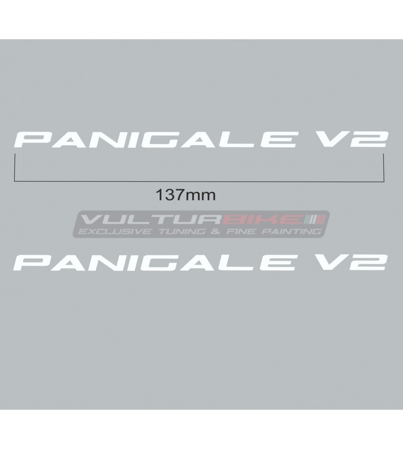 Stickers 13,5 cm for side fairings - Ducati Panigale V2 