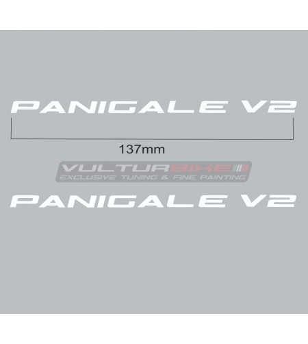Adesivi 13,5 cm per carene laterali - Ducati Panigale V2 