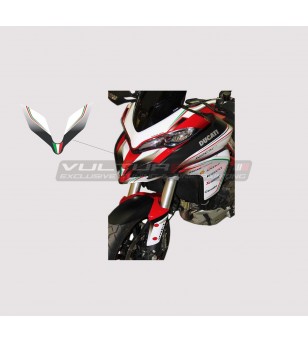 Pegatina de diseño tricolor para carenado - Ducati Multistrada 950 / 1200 / 1260 / v2 