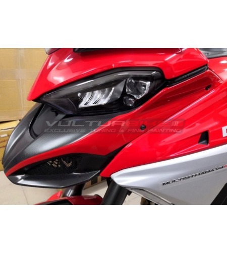 Complete carbon conveyor tip - Ducati Multistrada V4 - Rally
