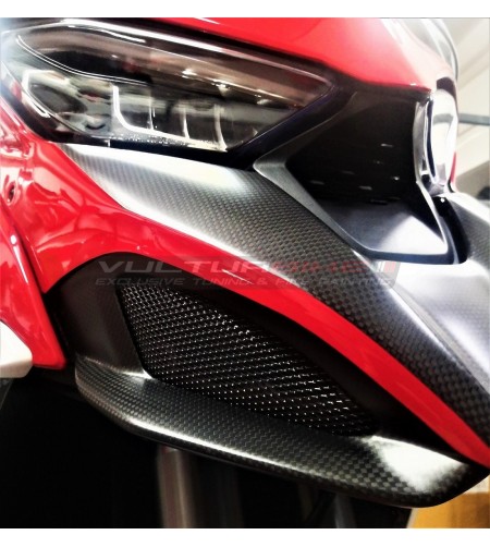 Convoyeur de boîte à air à grilles en aluminium - Ducati Multistrada V4