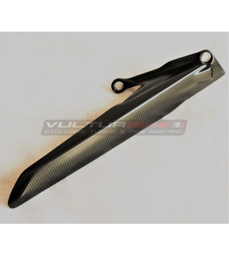 Carbon fiber rear chain guard - Ducati Multistrada V4 / Rally