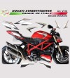 Tricolor Klebeset - Ducati Streetfighter 