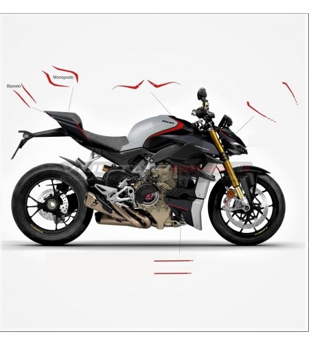 Kit adesivi design Panigale SP - Ducati Streetfighter V4 / V4S 