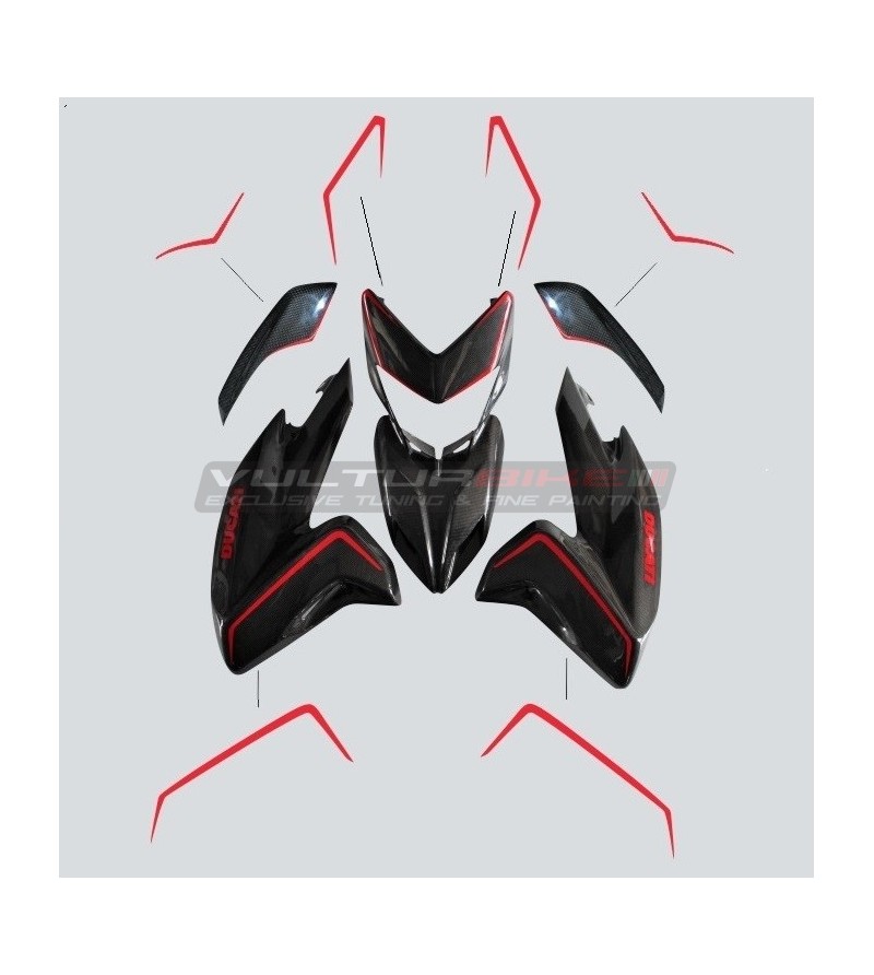 Anpassbares Klebeprofil-Kit - Ducati Hypermotard 821 / 939 
