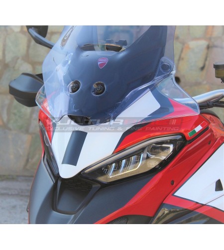 Carenado de carbono de diseño personalizado - Ducati Multistrada PikesPeak 