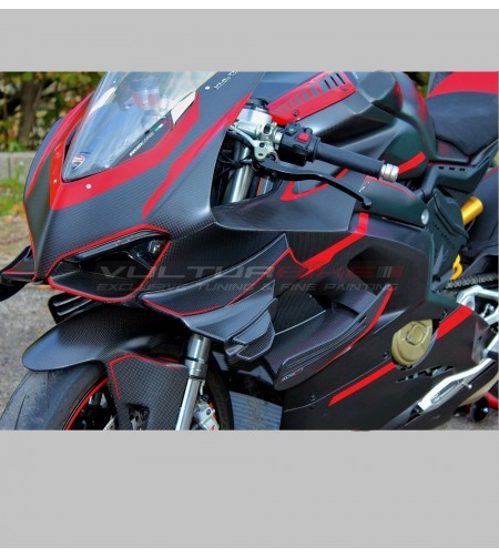 Complete stickers kit super design - Ducati Panigale V4 / V4S / V4R 2018-2020 