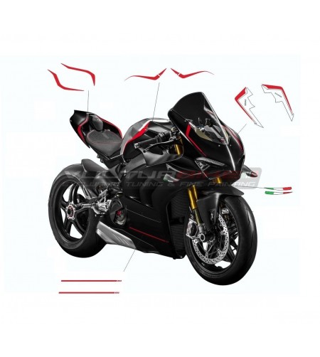 Panigale SP - Ducati Panigale V4 / V4S / V4R kit adhésif design 