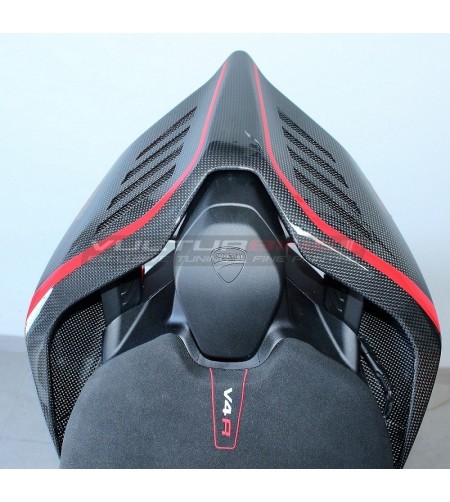 Queue en carbone personnalisée - Panigale Ducati V4 / V4R / V4S / V2 2020 / Streetfighter V2 - V4 