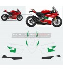 Kit de pegatinas réplica Troy Bayliss - Ducati Panigale V2 2020 / 2022