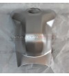 Cover serbatoio allungata verniciata con effetto alluminio spazzolato - Ducati Panigale V4 / Streetfighter V4 