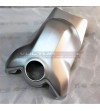 Painted elongated tank cover with brushed aluminium effect - Ducati Panigale V4 / Streetfighter V4 