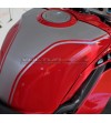 Pegatinas de tanque de efecto aluminio cepillado - Ducati Panigale V4 2022