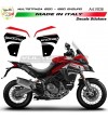 Black and red stickers for side panels - Ducati Multistrada ENDURO 1200 / 1260 