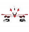 Aufkleber Kit SBK aruba team - Ducati Panigale V2 2020 / 2021 weiß 