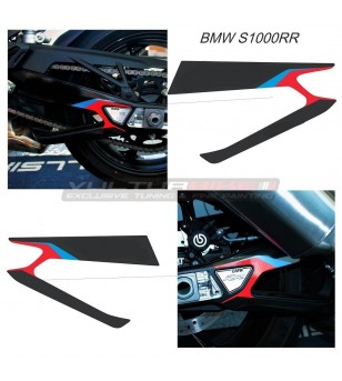 Adesivi forcellone design nero - BMW S1000RR 2019 / 2022 