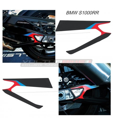 Swingarm stickers design black - BMW S1000RR 2019 / 2022 