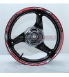 Stickers rouges pour jantes moto - Yamaha R1 