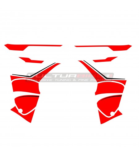 Adesivi per fianchetti laterali - Ducati Multistrada V4 