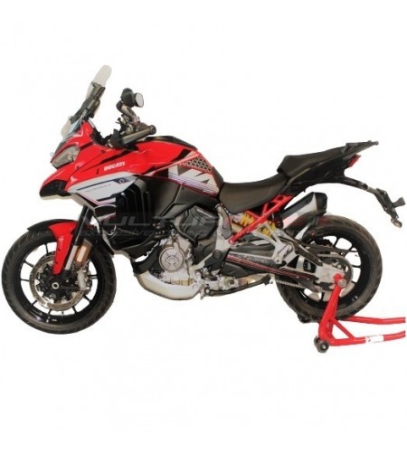 Kit completo adesivi silver design V4 - Ducati Multistrada V4 