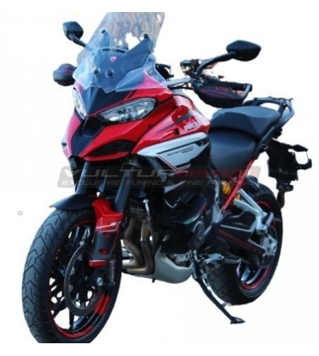 Kit completo pegatinas diseño plata V4 - Ducati Multistrada V4 