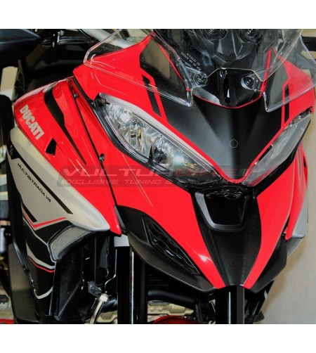 Kit completo adesivi silver design V4 - Ducati Multistrada V4 