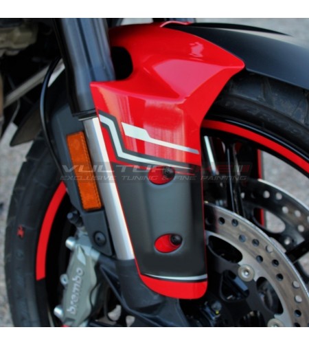 Kit completo pegatinas diseño plata V4 - Ducati Multistrada V4 