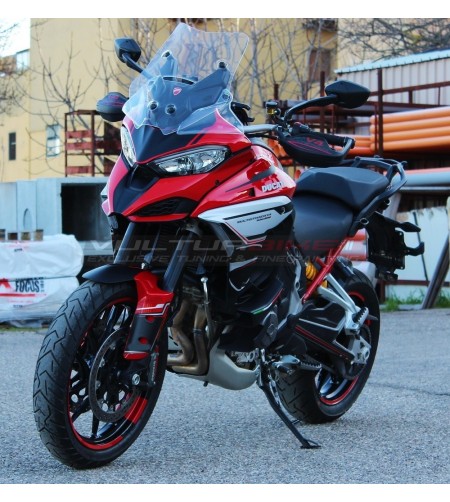 Kit completo pegatinas diseño plata V4 - Ducati Multistrada V4 