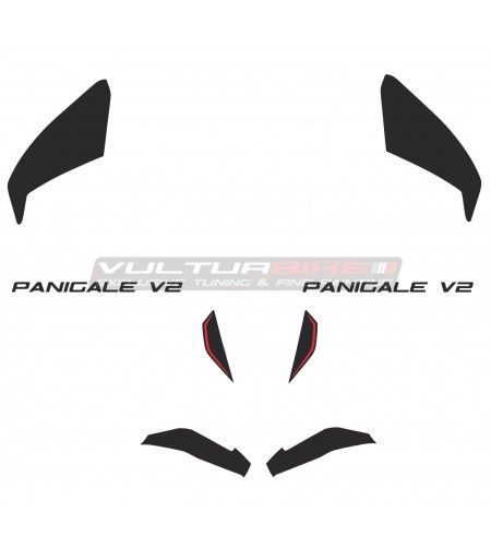 Stickers kit black - Ducati Panigale V2 2020 