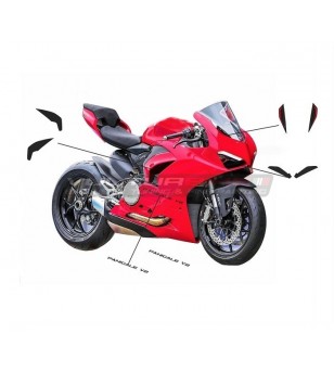 Kit autocollant noir - Ducati Panigale V2 2020 