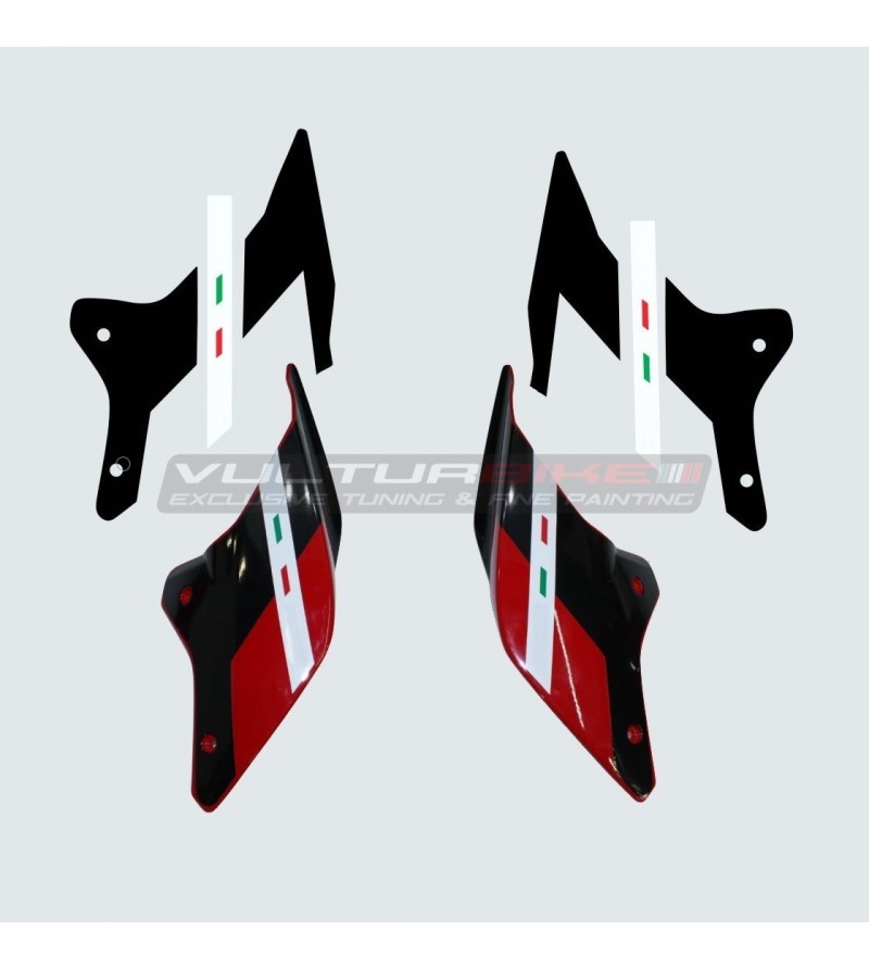 Custom Design Two-Seater Tail Stickers - Ducati Streetfighter V4 / V2 