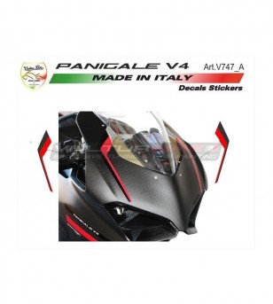 Rot / schwarz Aufkleber Kit für Kuppel - Ducati Panigale V2 2020 
