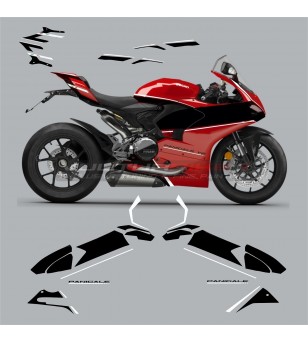 Kit adesivi Livrea personalizzata moto rossa - Ducati Panigale V2 2020 / 2022 