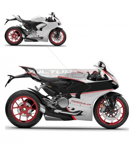 Kit adesivi Livrea personalizzata moto bianca - Ducati Panigale V2 2020 / 2022 