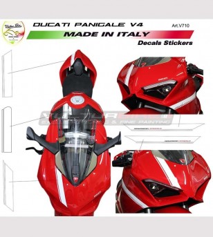 Kit adhesivo para carenado de diseño exclusivos - Ducati Panigale V4 / V4S / V4R 