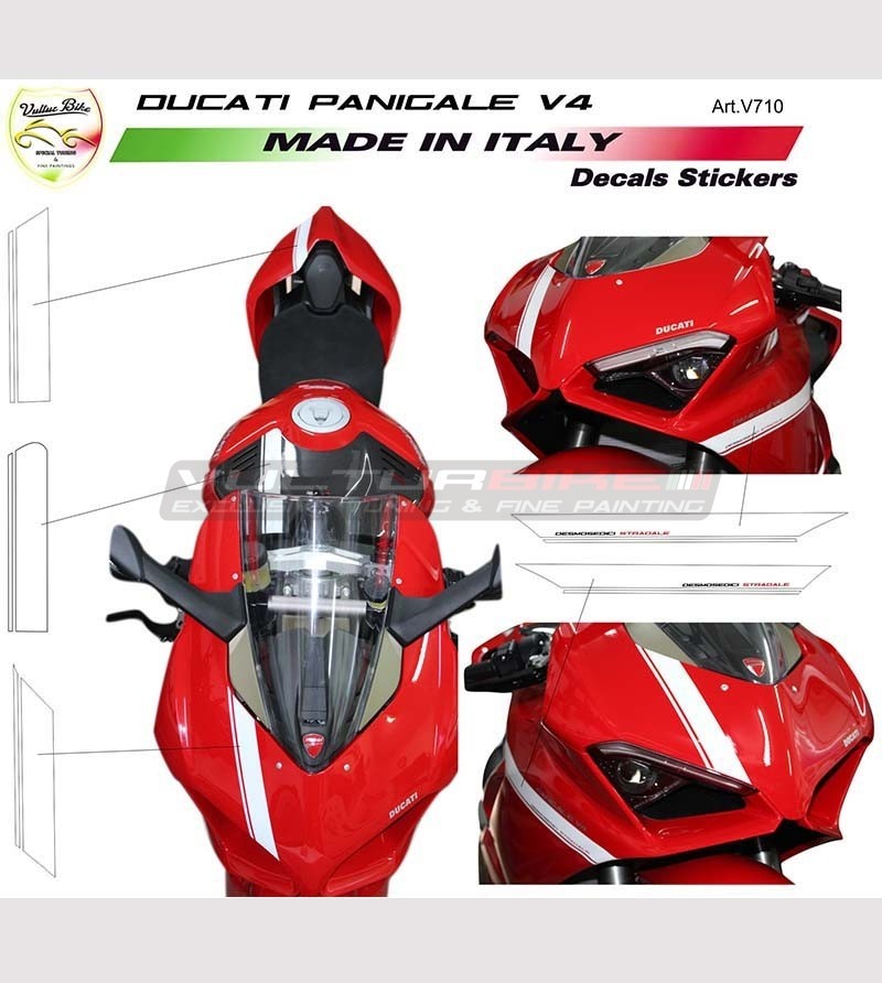 Klebesatz für exklusive Designverkleidungen - Ducati Panigale V4 / V4S / V4R 
