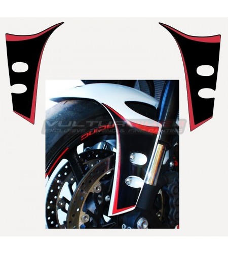 Mudguards stickers - Yamaha R1 2009 / 2014 