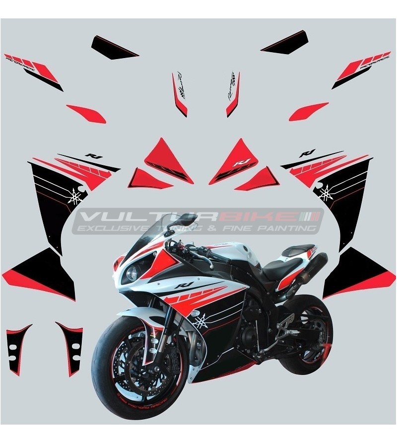 Kit completo de pegatinas - Yamaha R1 2009 / 2014 