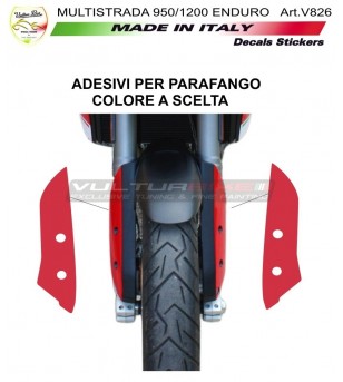 Adesivi per parafango - Ducati Multistrada 950 / 1200 Enduro 