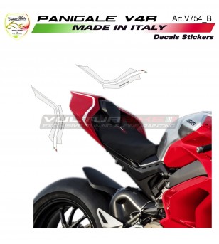 Autocollants réplique pour queue - Ducati Panigale V4R - V4 - V2 