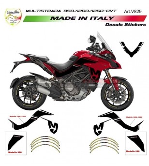 Mission Winnow Aufkleber Kit - Ducati Multistrada 1200 / 1260 / 950 